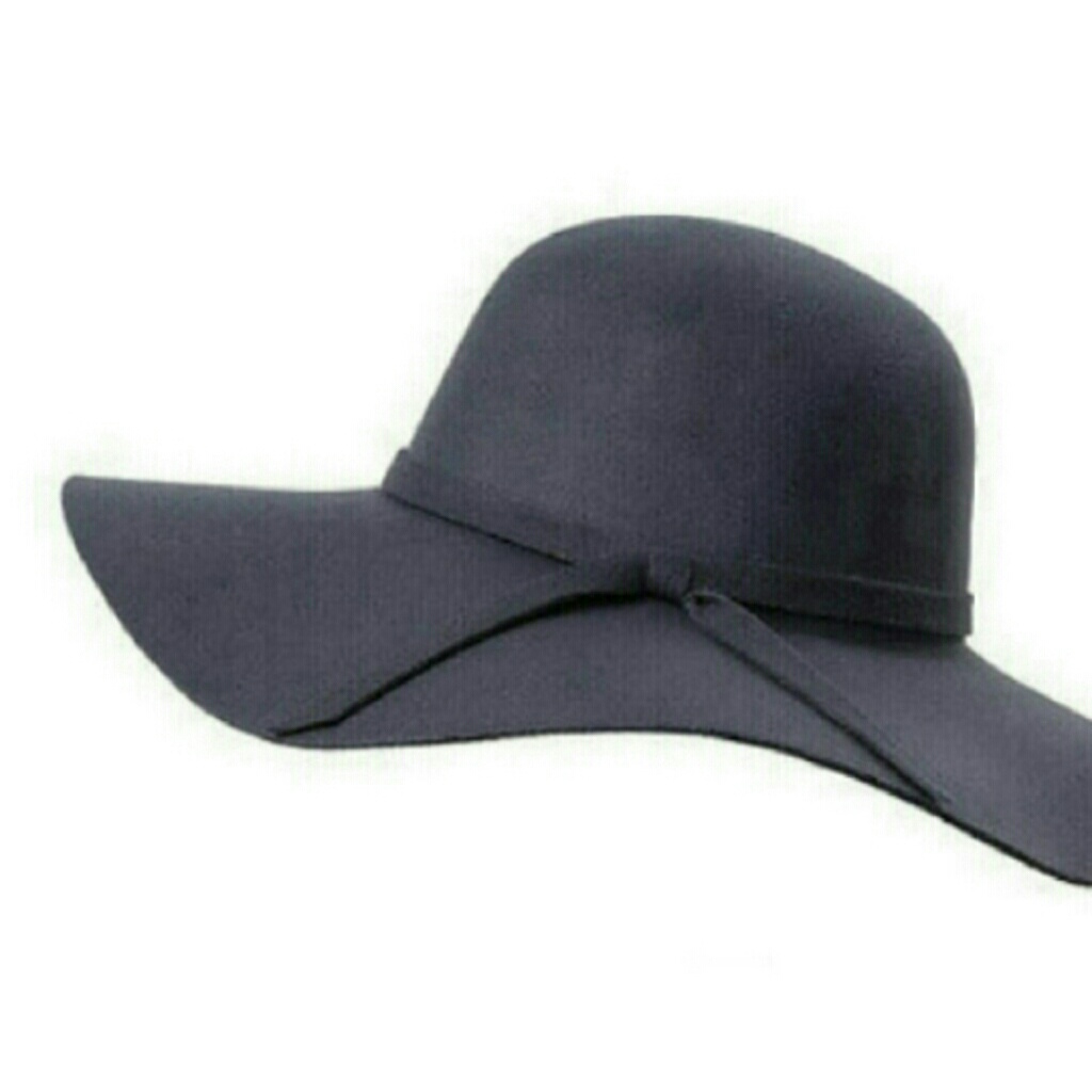Gray Floppy Hat